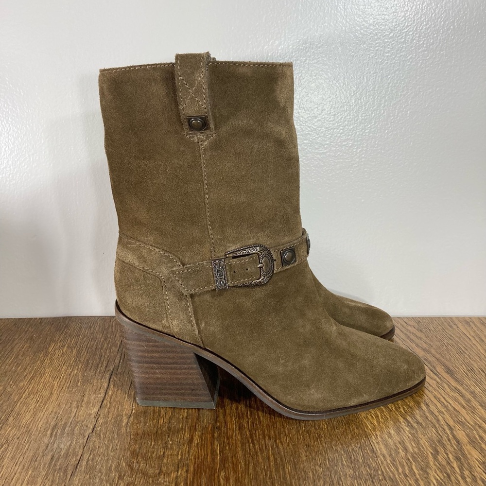 New Lucky Brand Sogn Suede Boot Women’s Size 6.5 Brown